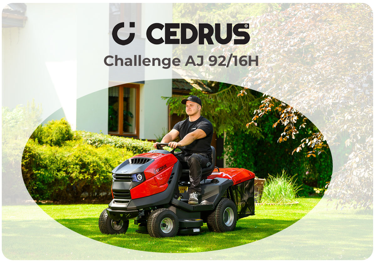 Traktorek ogrodowy Cedrus Challenge AJ 9216H